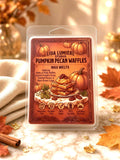 Pumpkin Pecan Waffles Soy Wax Melts – Autumn Bakery Scent (6-Cube Pack)