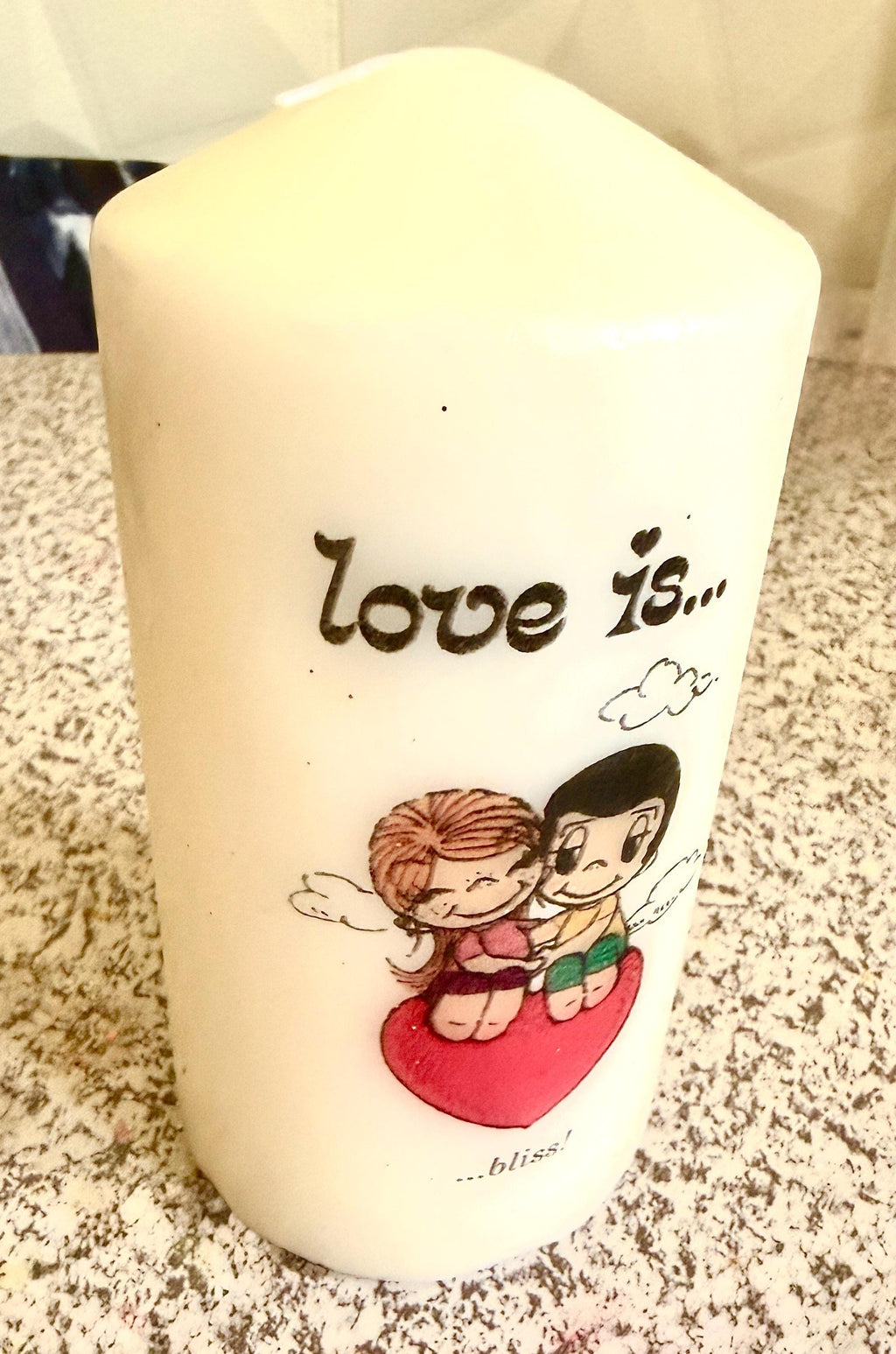 Large Love is… ! Candle hand made - accepting custom orders