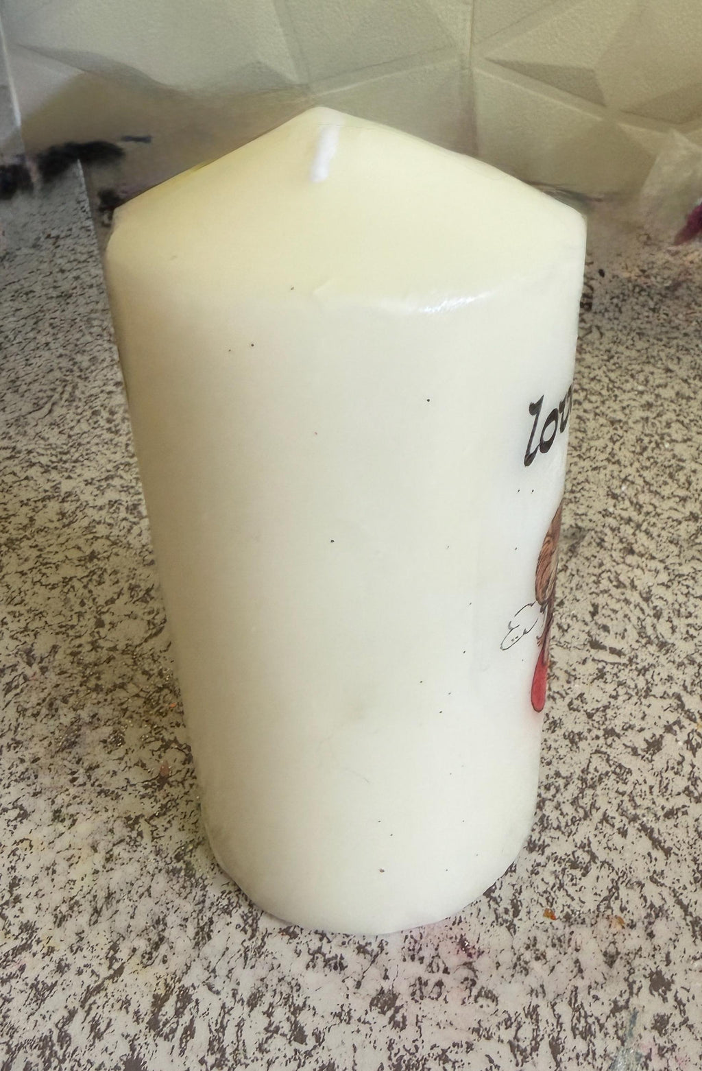 Large Love is… ! Candle hand made - accepting custom orders