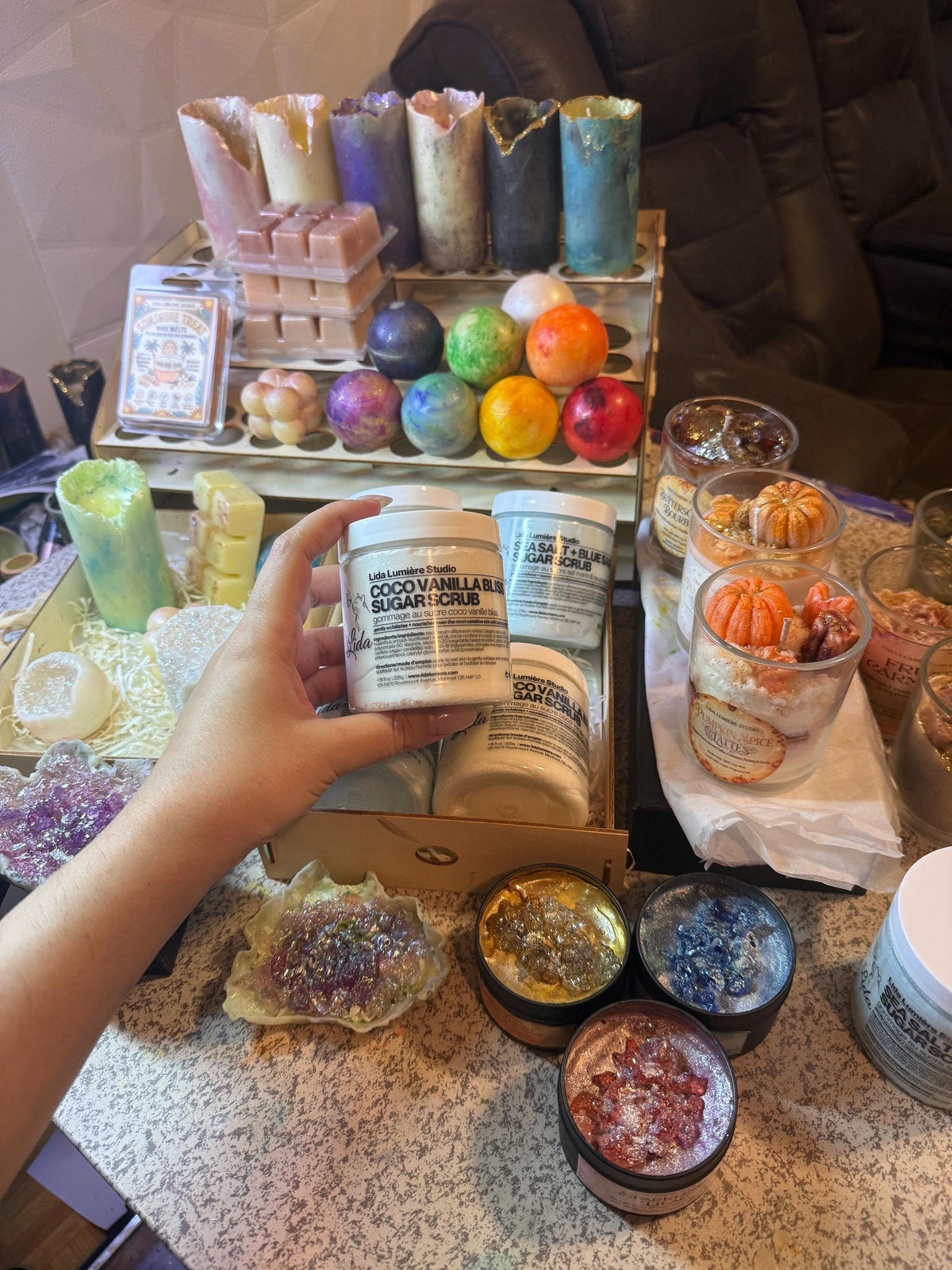 8OZ- 2‑in‑1 Coconut Vanilla Sugar Scrub