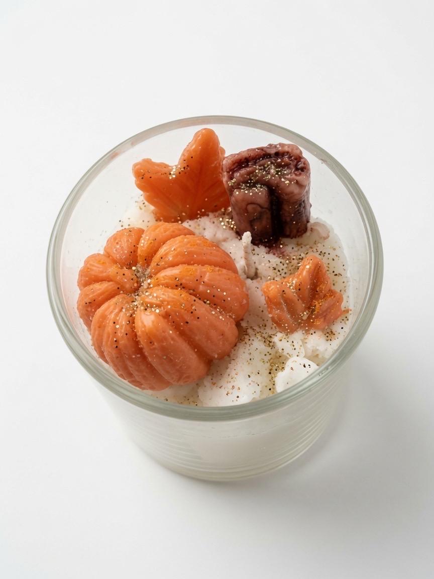 Pumpkin Spice Latte Soy Candle • 12oz Glass Jar • Fall Coffee & Spice